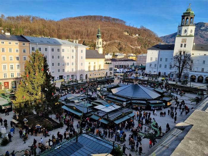 Vistas desde la Catedral de Salzburgo