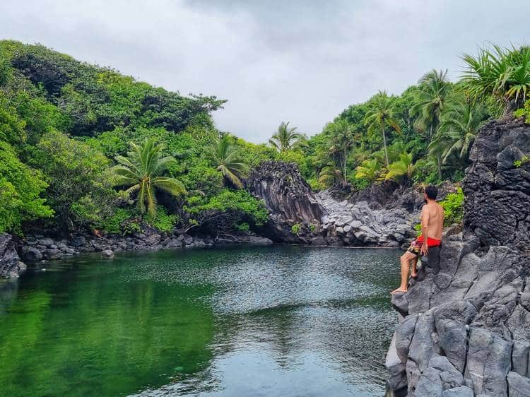 Waioka Pond Maui hawaii