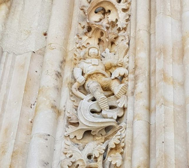 Astronauta de la catedral de salamanca