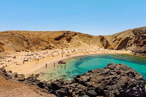 Playa El Papagayo, Lanzarote