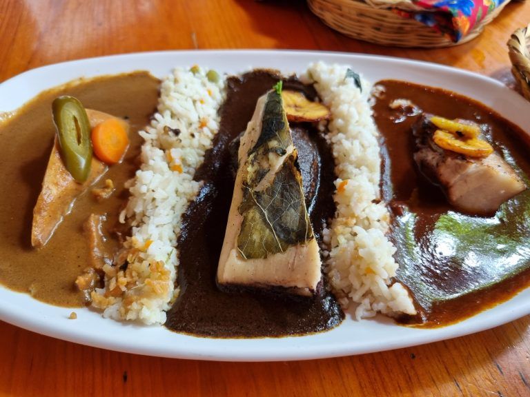 los 3 moles, gastronomía de oaxaca