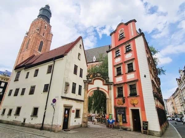 Hansel y gretel, las casas más famosas de Wroclaw (Breslavia)