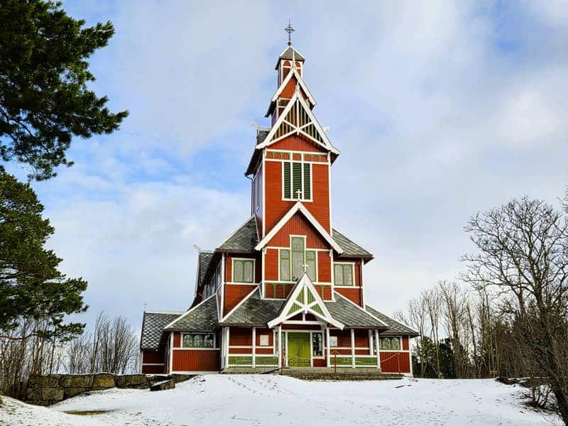 Gravdal, iglesia de lofoten