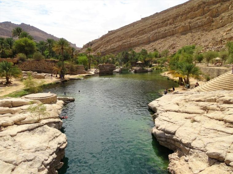 Piscina natural de Omán