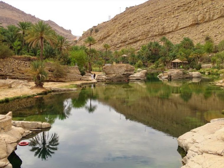 Wadi Bani Khalid, uno de los mejores wadis de Omán