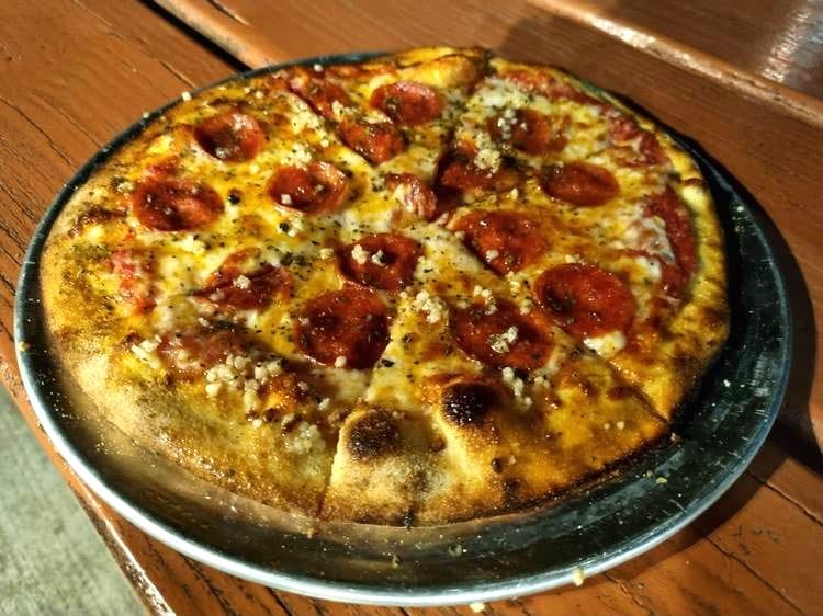 Pizza en Maui