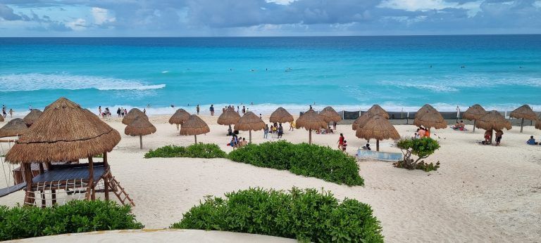 Playa de cancún para viajar a México 15 días