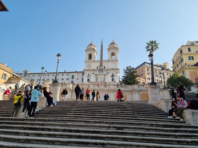 Plaza de España Qué ver en Roma en 4 días