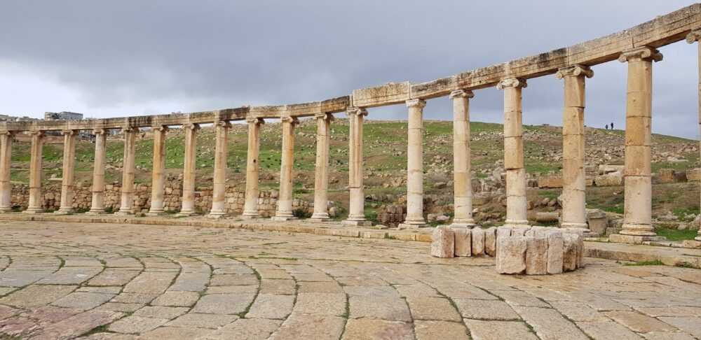 Plaza Oval de Jerash