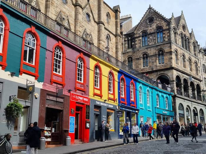 Victoria Street qué ver en Edimburgo