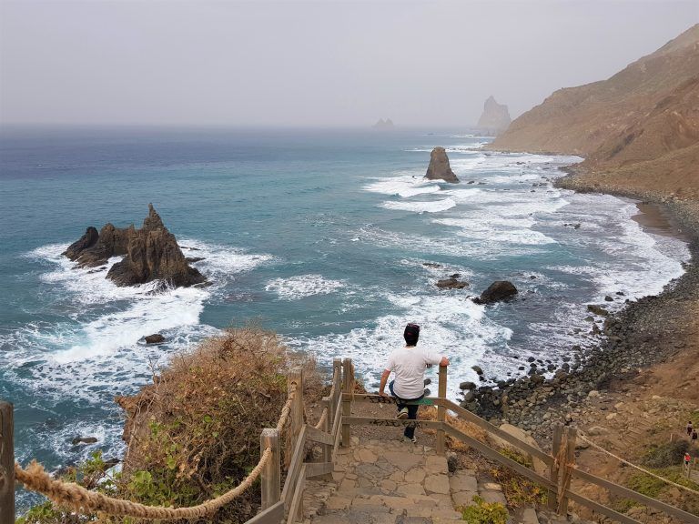 Paisaje costero de tenerife