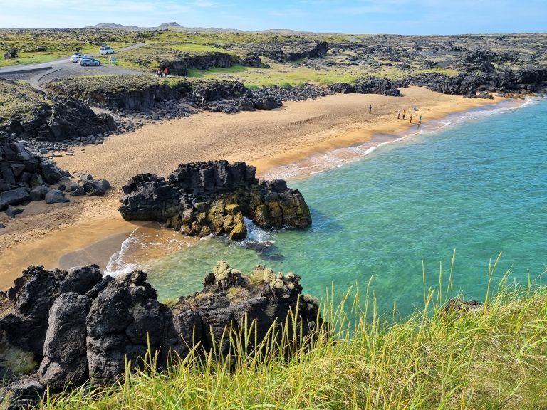 Playa de Skarðsvík, Islandia