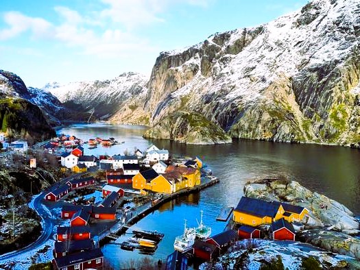 Nusfjord, pueblo más bonito de las islas lofoten