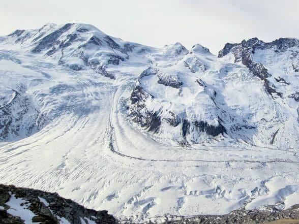Glaciar Gorner, Zermatt