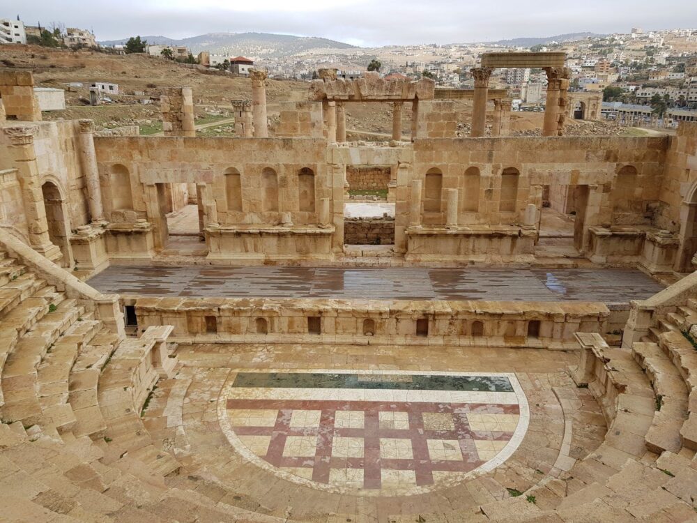 Teatro Norte de Jerash