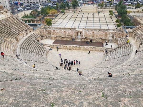 Teatro romano de Amman, Jordania