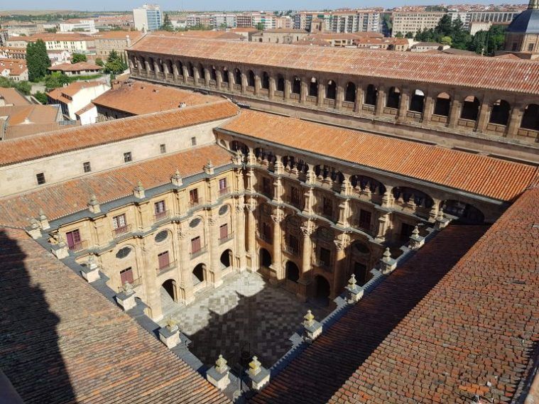 Vistas desde la torre de Clerecía, Salamanca