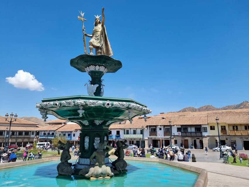 plaza de armas de cusco