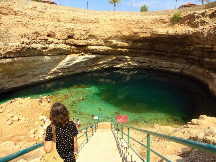 piscina natural de omán